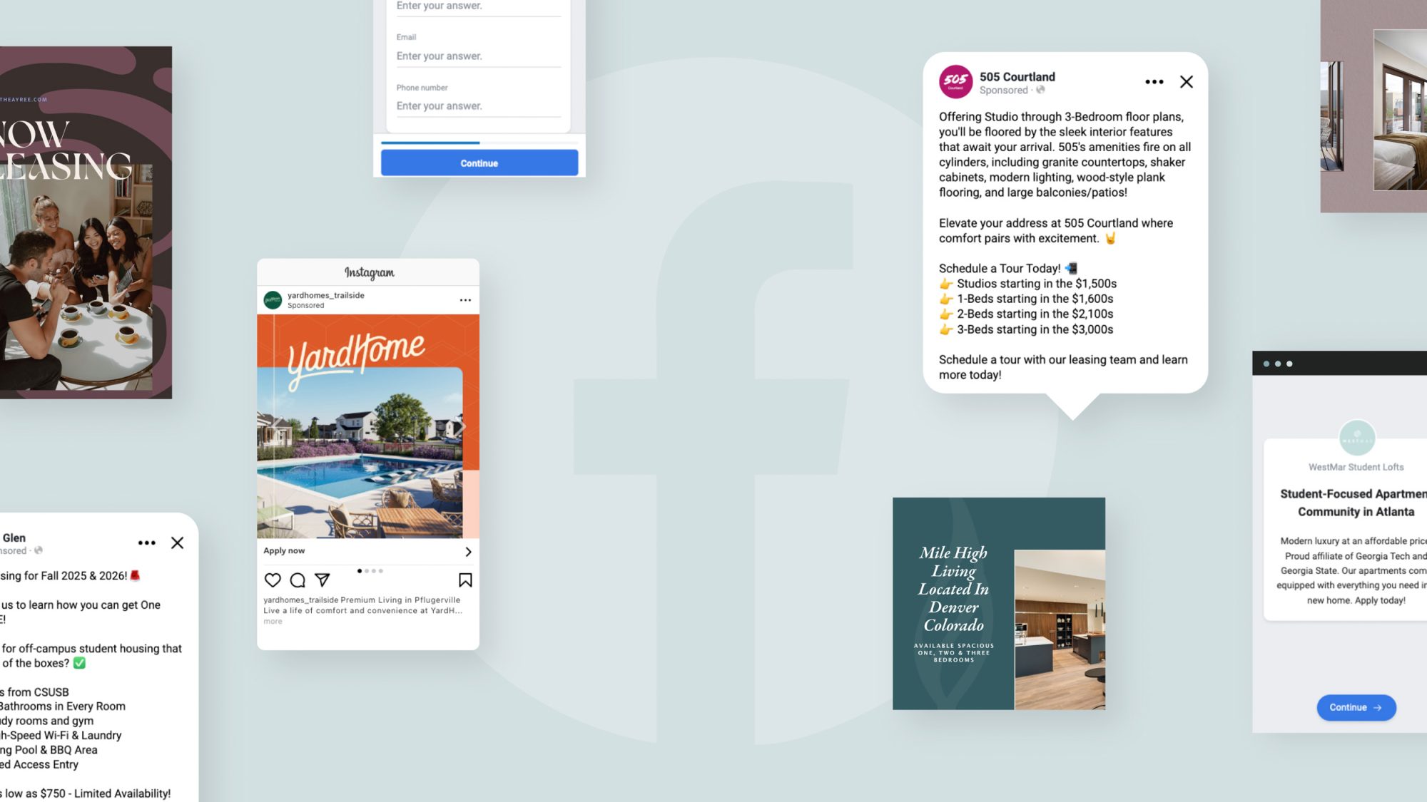 facebook ads for apartments