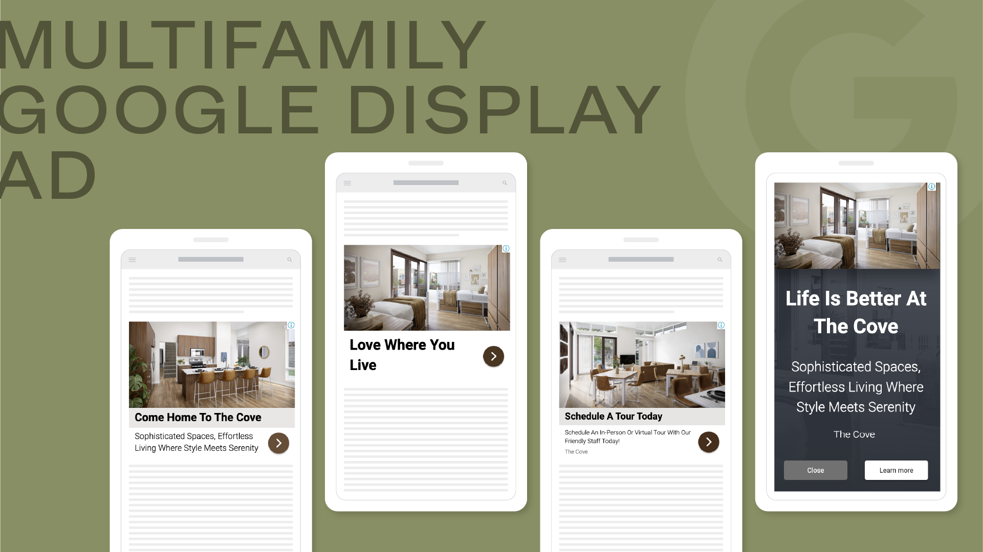 multifamily google display ad example